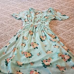 Spring Floral Dress